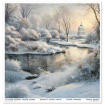 Colección Botanical Garden in Winter. 31 x 32cm.