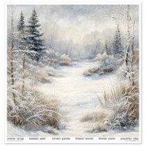 Colección Botanical Garden in Winter. 31 x 32cm.