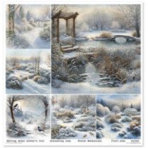 Colección Botanical Garden in Winter. 31 x 32cm.