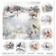 Colección Botanical Garden in Winter. 31 x 32cm.