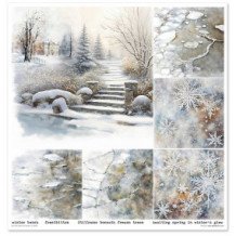 Colección Botanical Garden in Winter. 31 x 32cm.