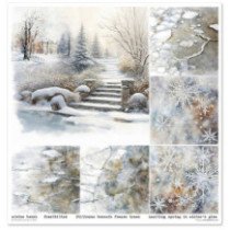 Colección Botanical Garden in Winter. 31 x 32cm.