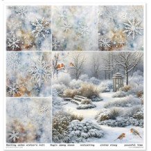 Colección Botanical Garden in Winter. 31 x 32cm.