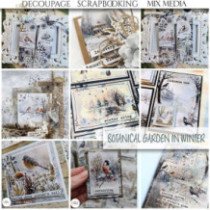 Colección Botanical Garden in Winter. 31 x 32cm.