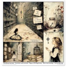 Colección Alice's Magic - A Tale of a World That has Forgotten Logic vol. 1. 31 x 32cm.