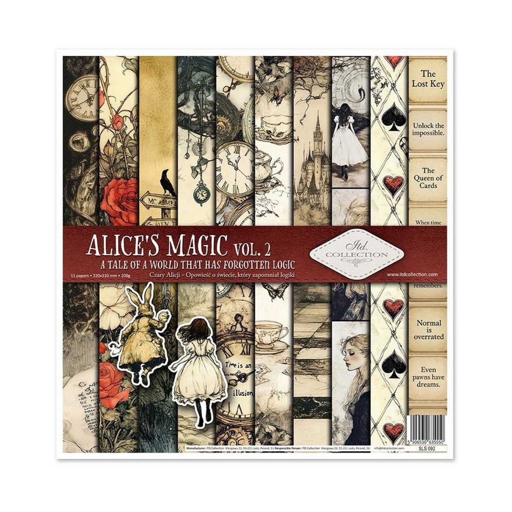 Colección Alice's Magic - A Tale of a World That has Forgotten Logic vol. 2. 31 x 32cm.