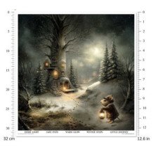 Colección Mouse World - Winter Journey. 31 x 32cm.