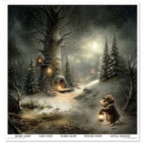 Colección Mouse World - Winter Journey. 31 x 32cm.