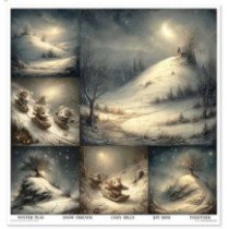 Colección Mouse World - Winter Journey. 31 x 32cm.