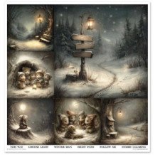 Colección Mouse World - Winter Journey. 31 x 32cm.