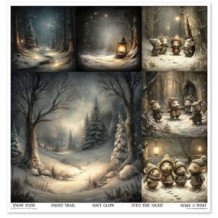 Colección Mouse World - Winter Journey. 31 x 32cm.