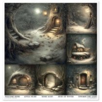 Colección Mouse World - Winter Journey. 31 x 32cm.