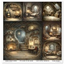 Colección Mouse World - Home Sweet Home. 31 x 32cm.