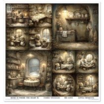 Colección Mouse World - Home Sweet Home. 31 x 32cm.