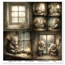 Colección Mouse World - Home Sweet Home. 31 x 32cm.