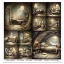 Colección Mouse World - Home Sweet Home. 31 x 32cm.