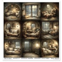 Colección Mouse World - Home Sweet Home. 31 x 32cm.