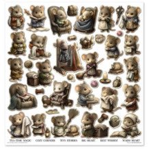 Colección Mouse World - Home Sweet Home. 31 x 32cm.