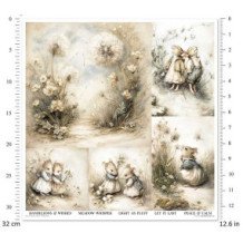 Colección Mouse World - Spring Days. 31 x 32cm.