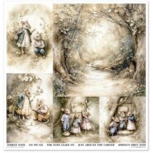 Colección Mouse World - Spring Days. 31 x 32cm.