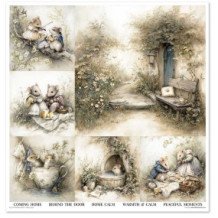 Colección Mouse World - Spring Days. 31 x 32cm.