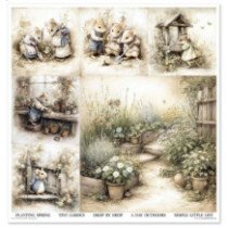 Colección Mouse World - Spring Days. 31 x 32cm.