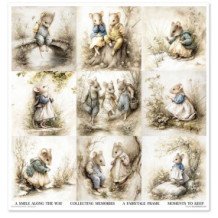 Colección Mouse World - Spring Days. 31 x 32cm.