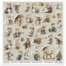 Colección Mouse World - Spring Days. 31 x 32cm.