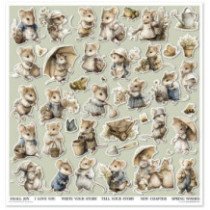 Colección Mouse World - Spring Days. 31 x 32cm.