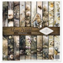 Colección Mouse World - Spring Journey. 31 x 32cm.