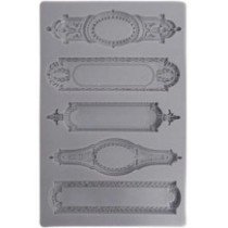 Molde Silicona 20,2 x 12,6 cm. Gris - Artis Decor.