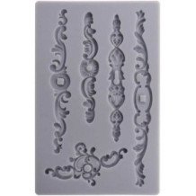 Molde Silicona 20,2 x 12,6cm. Gris - Artis Decor.