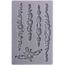 Molde Silicona 20,2 x 12,6cm. Gris - Artis Decor.
