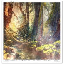 Colección Mysterious Forest. 31 x 32cm.