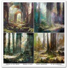 Colección Mysterious Forest. 31 x 32cm.