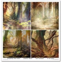 Colección Mysterious Forest. 31 x 32cm.