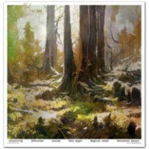 Colección Mysterious Forest. 31 x 32cm.