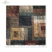 Set de papel para scrapbooking. Colección Mouse World - Textures. 31 x 32cm.