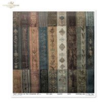 Set de papel para scrapbooking. Colección Mouse World - Textures. 31 x 32cm.