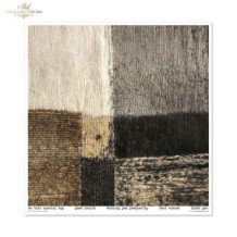 Set de papel para scrapbooking. Colección Mouse World - Textures. 31 x 32cm.