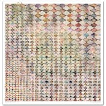 Set de papeles para Scrapbooking. Colección Carnaval - Pierrot Enamorado - 31 x 32 cm