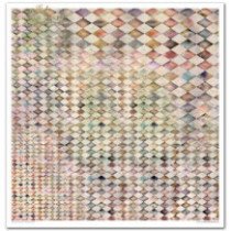 Set de papeles para Scrapbooking. Colección Carnaval - Pierrot Enamorado - 31 x 32 cm