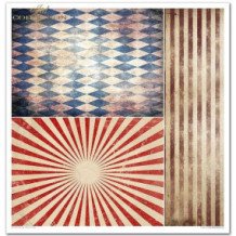 Set de papeles para Scrapbooking. Colección Carnaval - Pierrot Enamorado - 31 x 32 cm