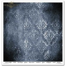 Set de papel para scrapbooking. Colección Gothic Stories 2 - 31 x 32 cm.