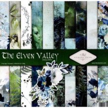Set de papel para scrapbooking. Colección The Elven Valley- 31 x 32cm.