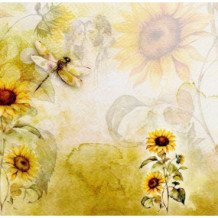 Set de papel para scrapbooking. Colección Summer Love Story. vol. 1 - 31 x 32cm.