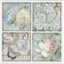 Set de papel para scrapbooking. Azulejos de sueño. 10 hojas 30,5 x 30,5 cm (12" x 12") 2 caras
