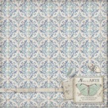 Set de papel para scrapbooking. Azulejos de sueño. 10 hojas 30,5 x 30,5 cm (12" x 12") 2 caras