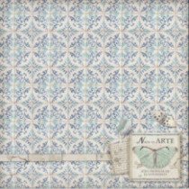 Set de papel para scrapbooking. Azulejos de sueño. 10 hojas 30,5 x 30,5 cm (12" x 12") 2 caras