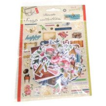 Die-cuts 138 piezas. Bird Song